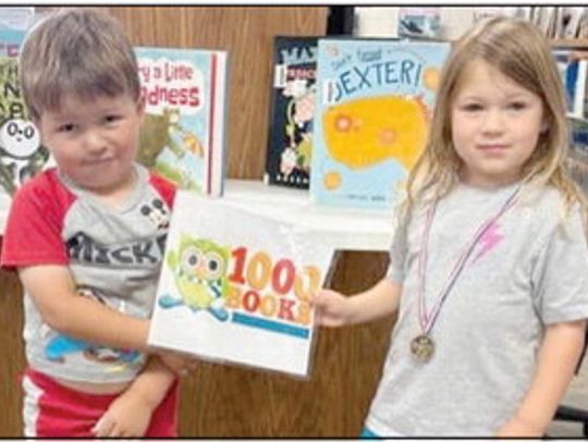 Several receive awards for earning “1000 Books before Kindergarten”