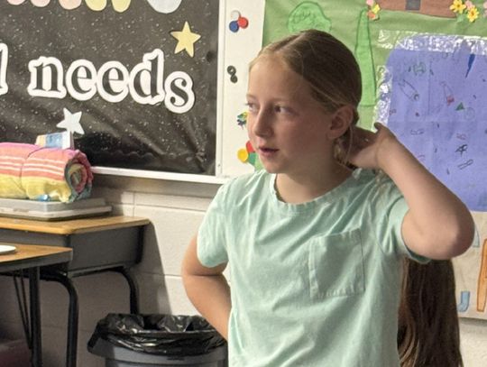 Students participate in end of year activities