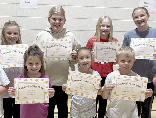 Students receive End of Year Awards