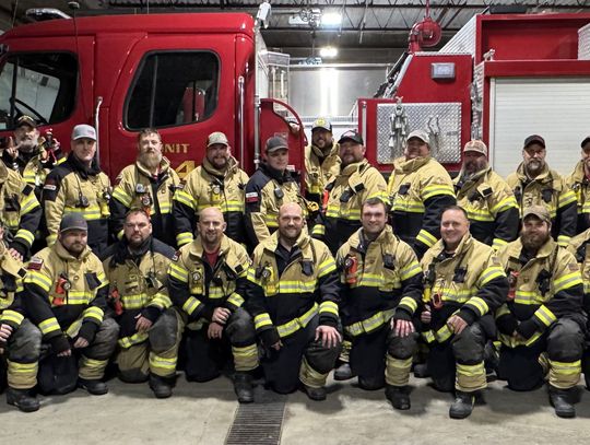 Thank you Volunteer Firefighters!