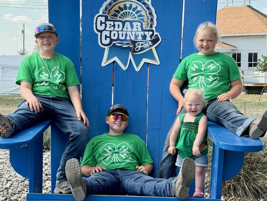 The Tanderups reflect dedication shared by Cedar County 4-H families