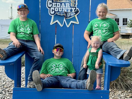 The Tanderups reflect dedication shared by Cedar County 4-H families