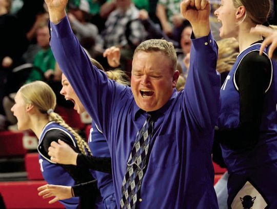 The Wynot Lady Blue Devils