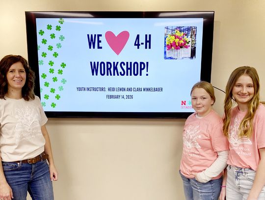 Winkelbauer, Lewon help to lead 4-H workshop