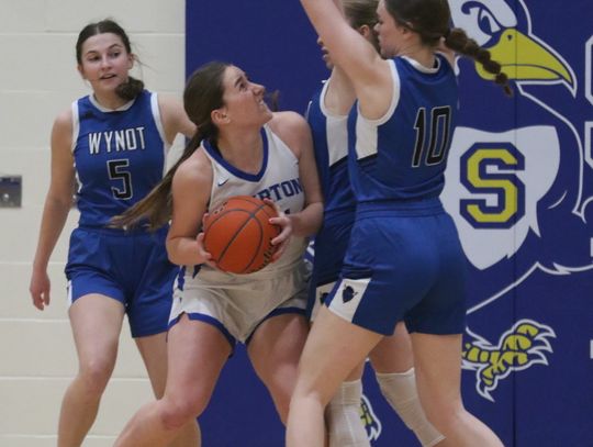 Wynot Girls Basketball District Basketball