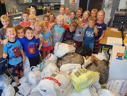 Wynot students turn plastic bags, cooking skills into community service