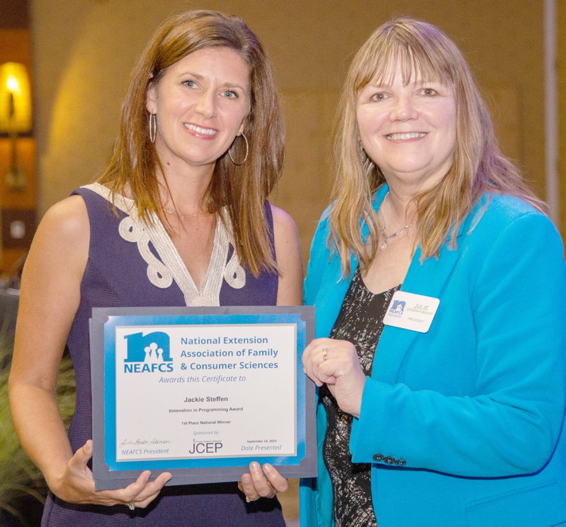 Area Extension educator earns national recognition