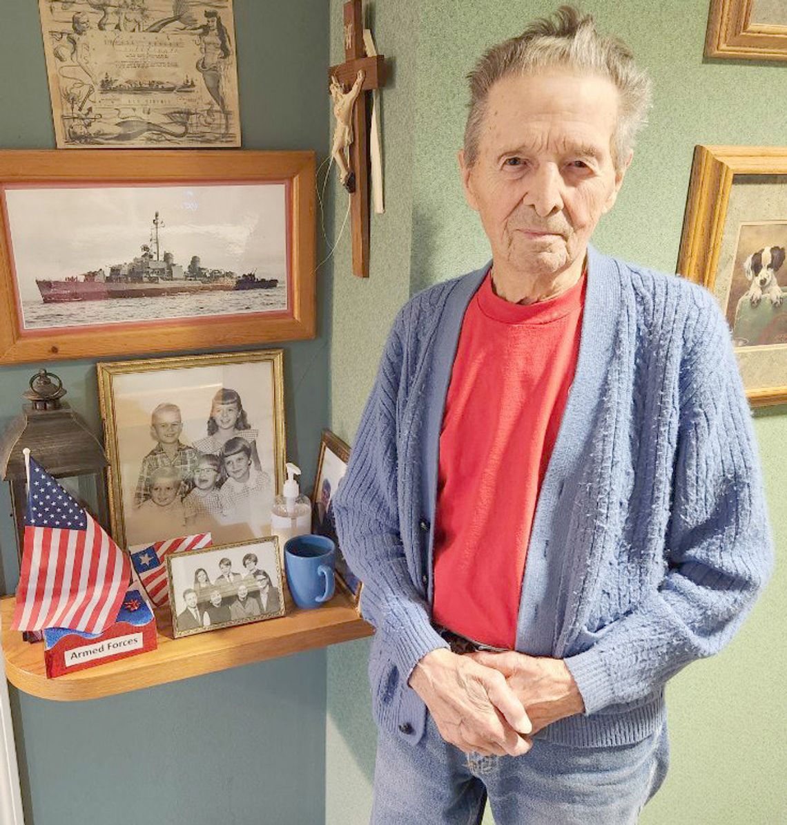 Area man recalls serving his country in WWII