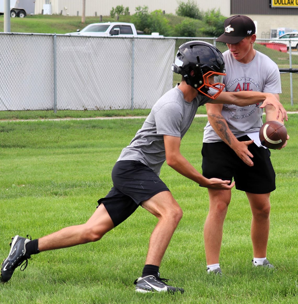 Back on the field