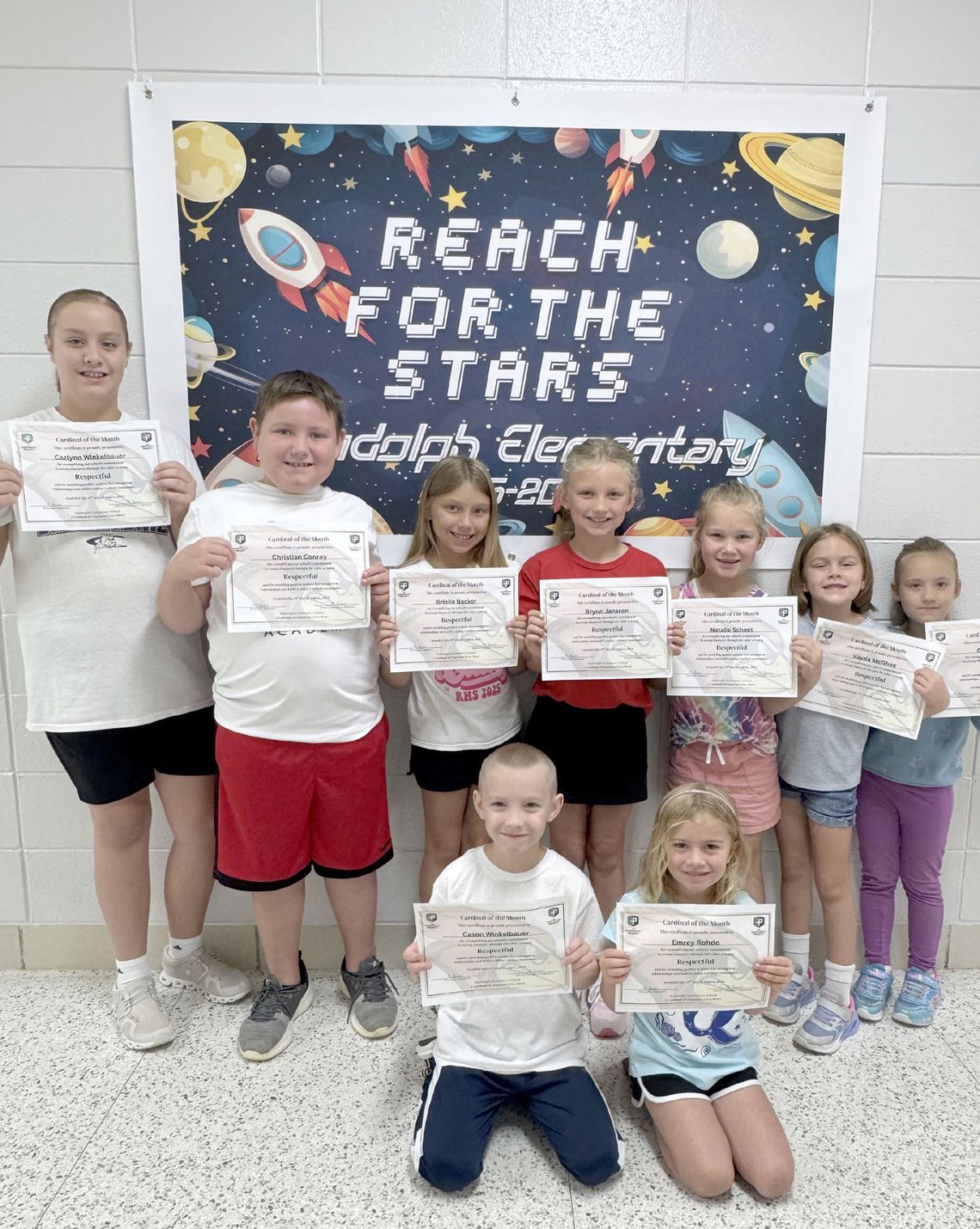 Cardinals of the Month