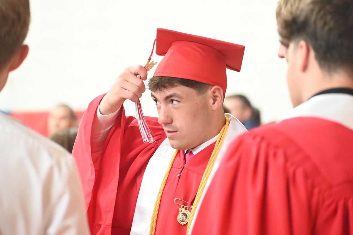 Cedar Catholic graduation