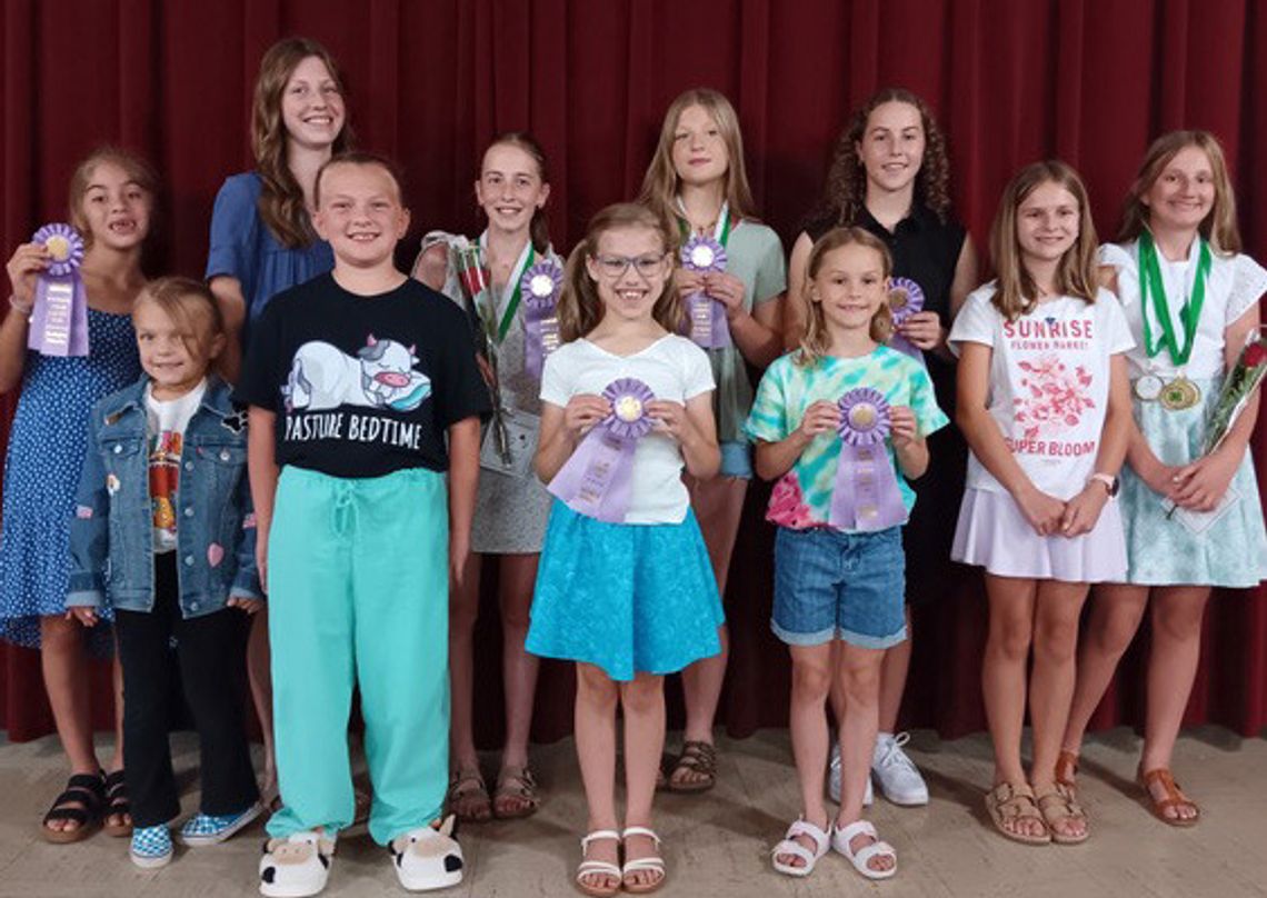 Cedar County 4-H members take part in Pre-Fair Day activities