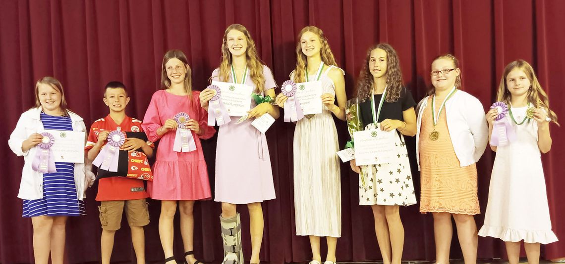 Cedar County Pre-Fair contest winners announced