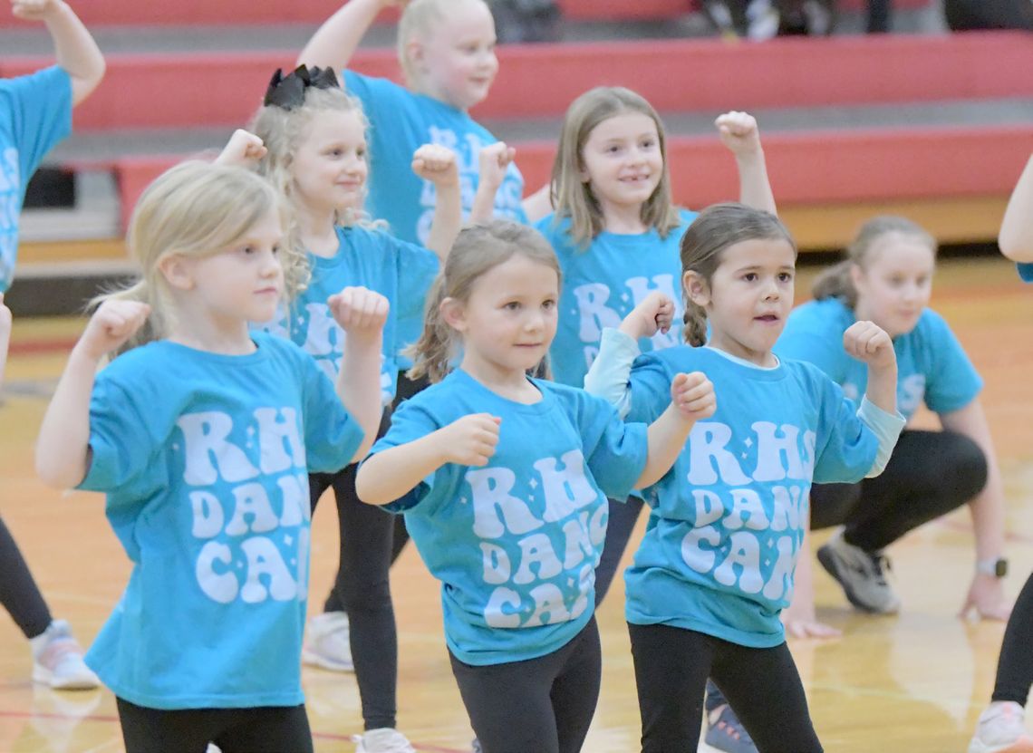 Dancing their hearts out