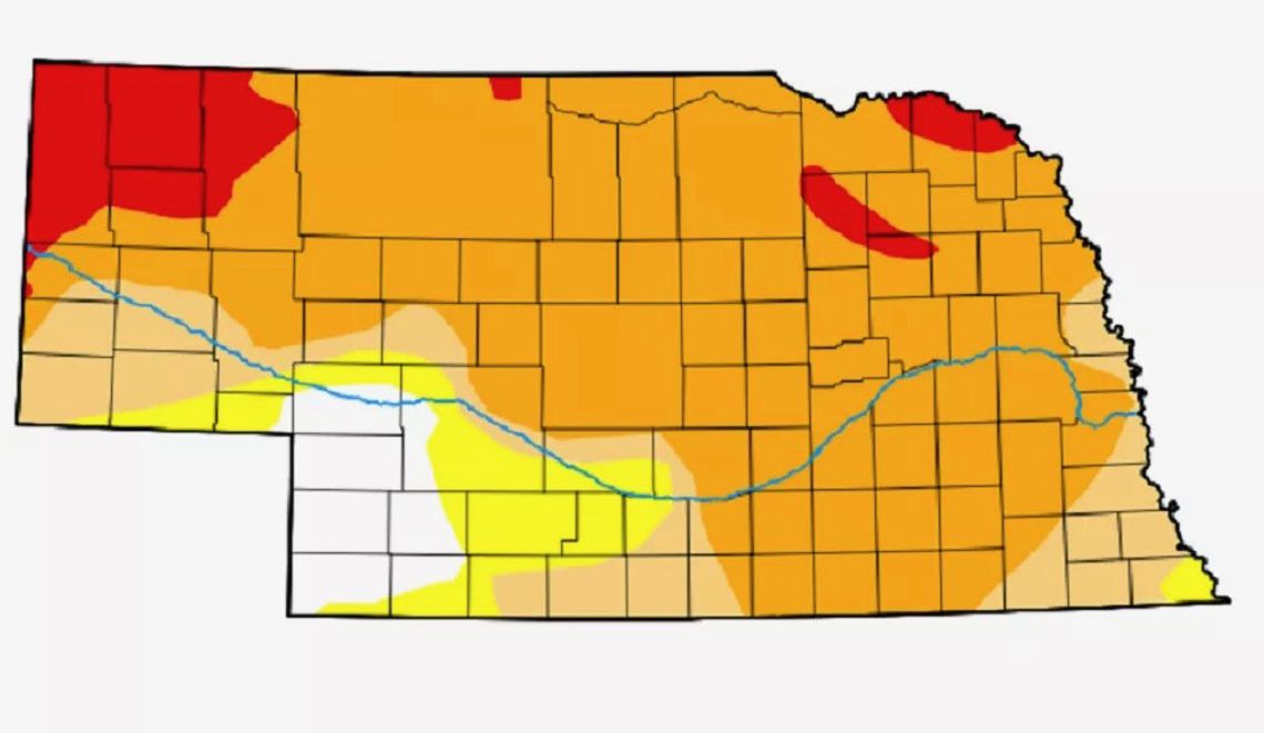 Dry weather puts Cedar County back into extreme drought