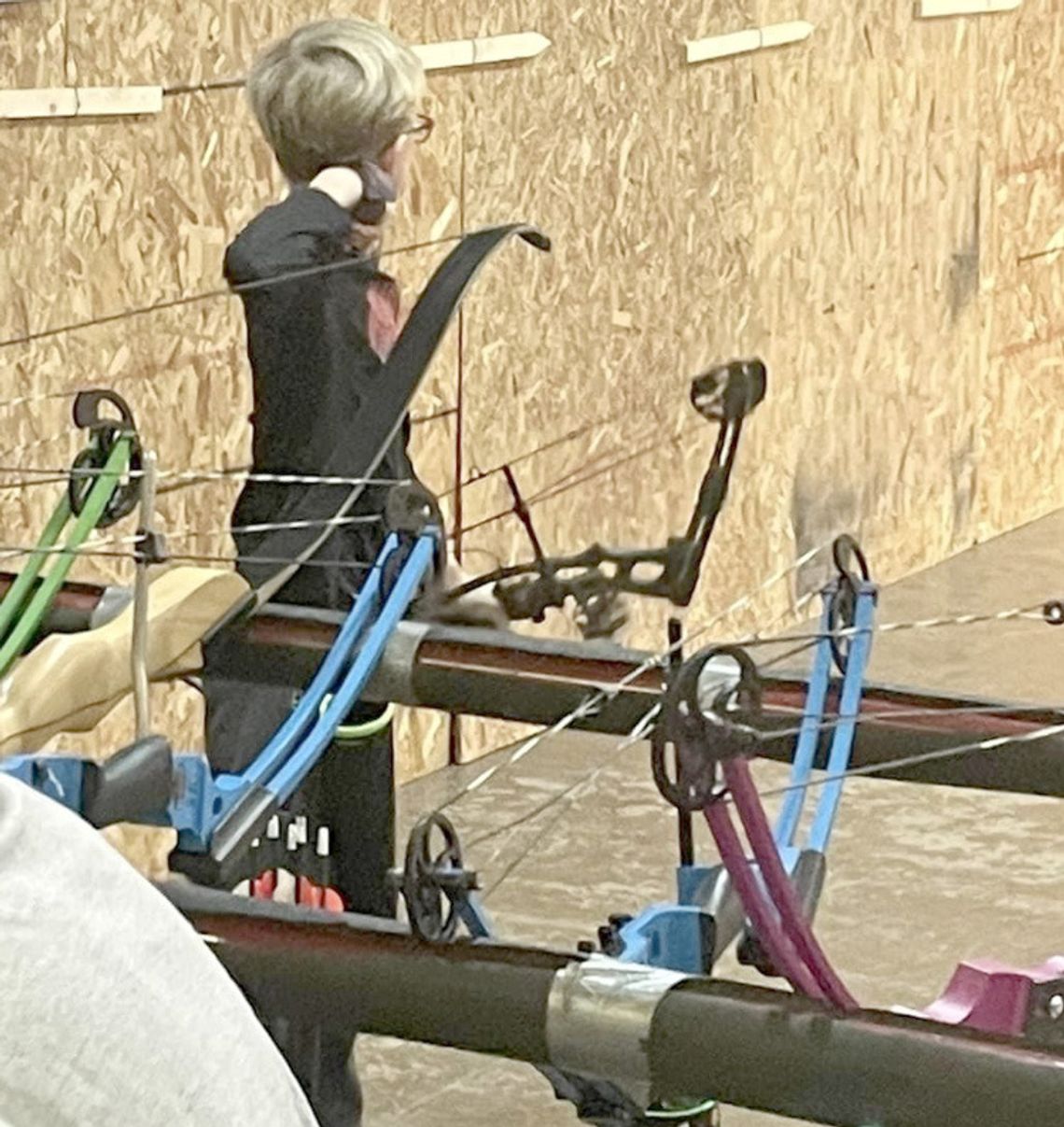 Eickhoff represents Cedar County in State archery competition