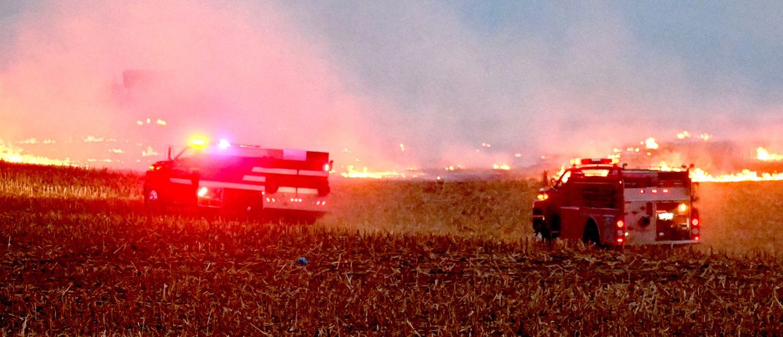 Field fire Field fire