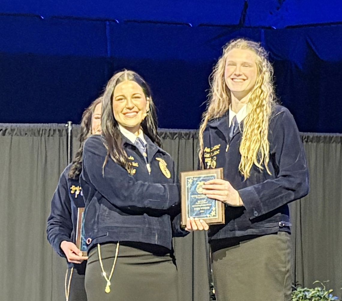 Hartington-Newcastle FFA Chapter fares well at State FFA convention