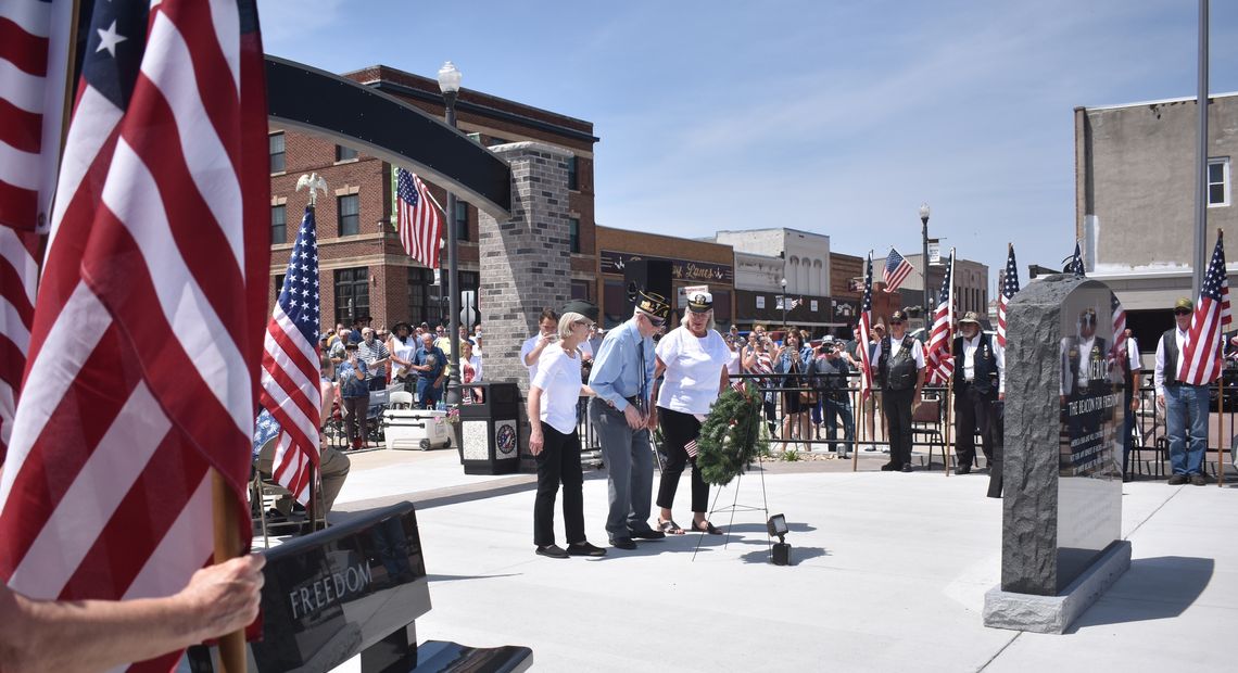 Hartington Veterans Memorial Dedication