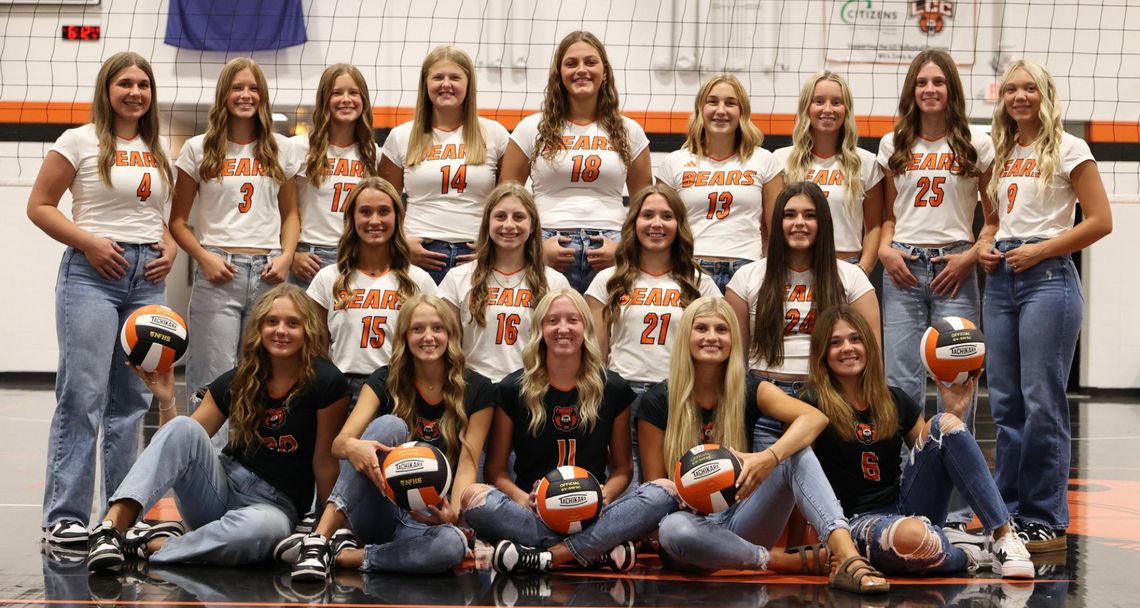 Lady Bears volleyball team
