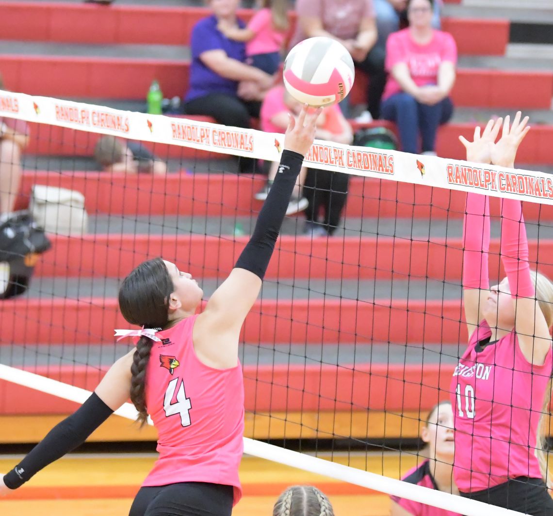 Lady Cardinals have busy week on the volleyball court