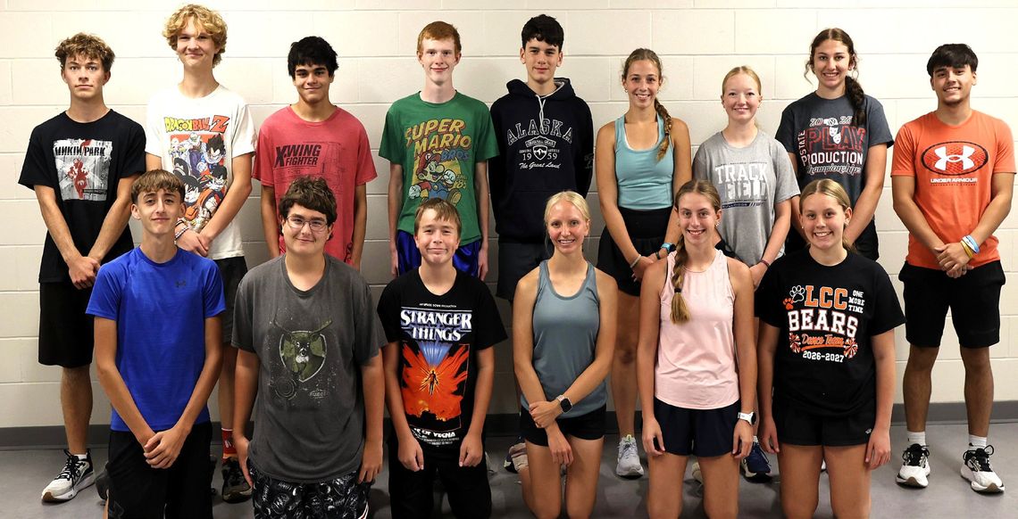 LCC Cross Country team