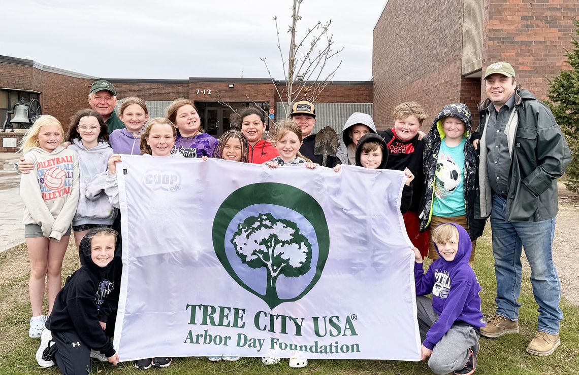 Local fourth graders learn all about Arbor Day