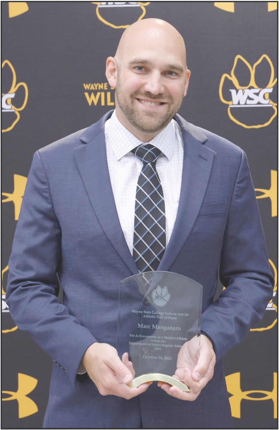 Manganaro is inducted into Wayne State’s Hall of Fame 