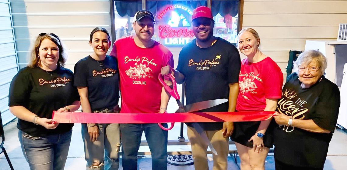 Passing of the torch happened Saturday at Euni’s Palace as a ribbon cutting and open house were held in conjunction with Dixon Days