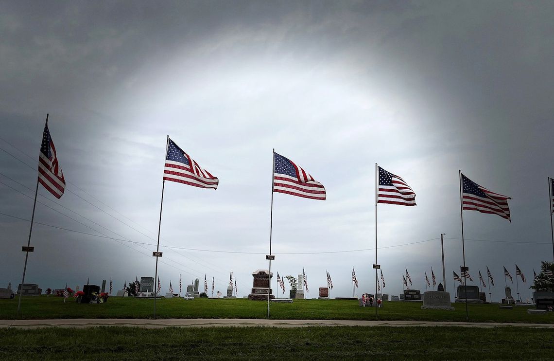 Patriotic display Patriotic display