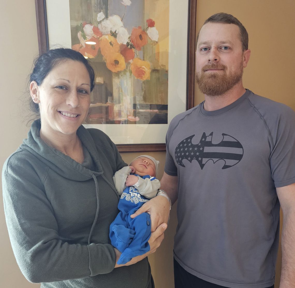 Randolph welcomes first baby of year