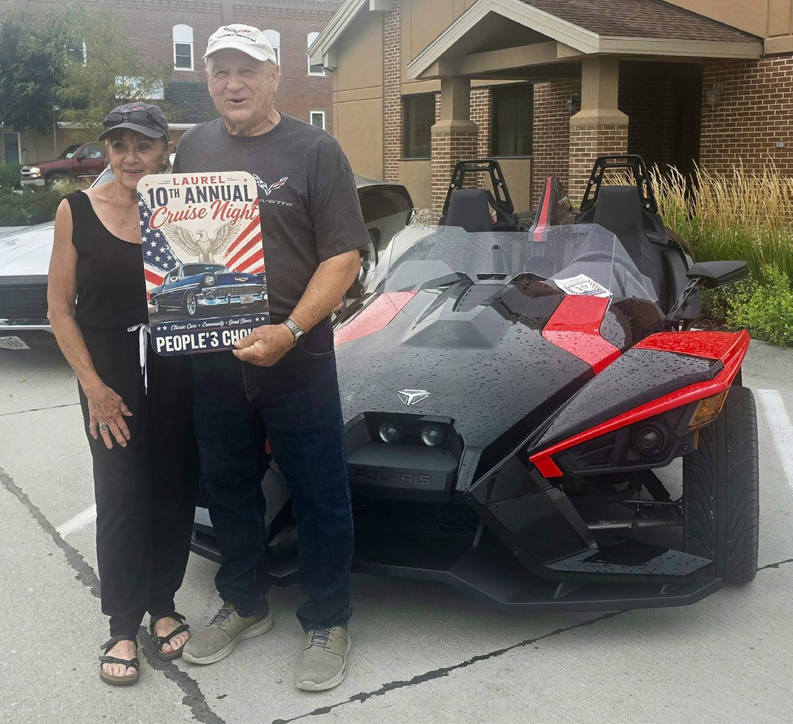 Regg and Dixie Pehrson won the People’s Choice award