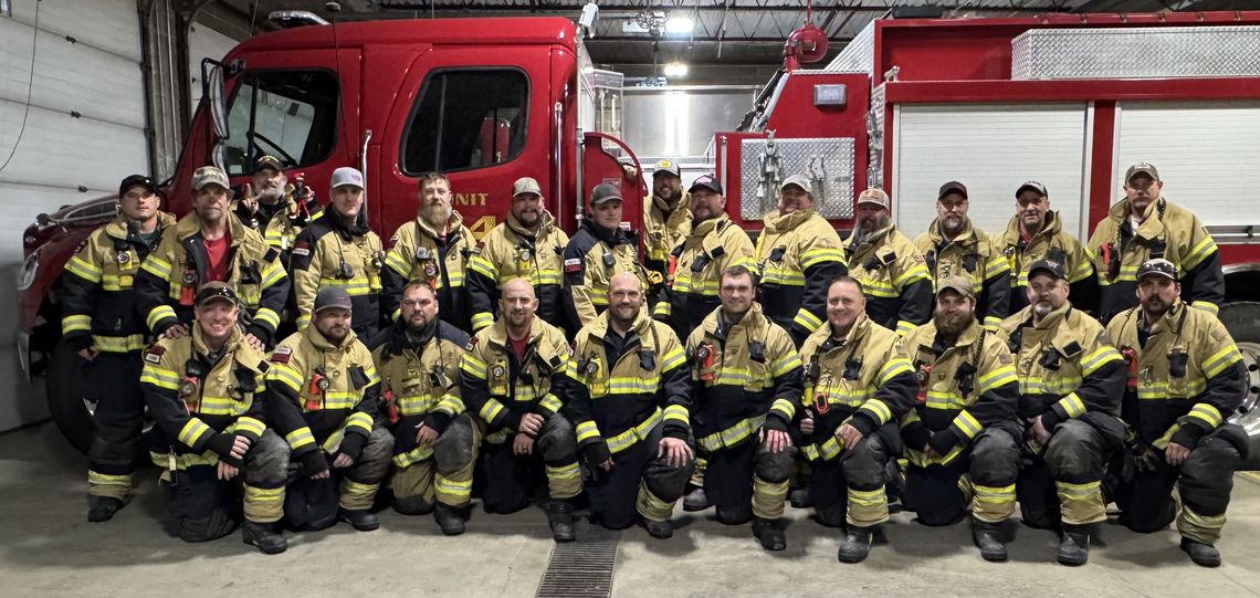 Thank you Volunteer Firefighters!