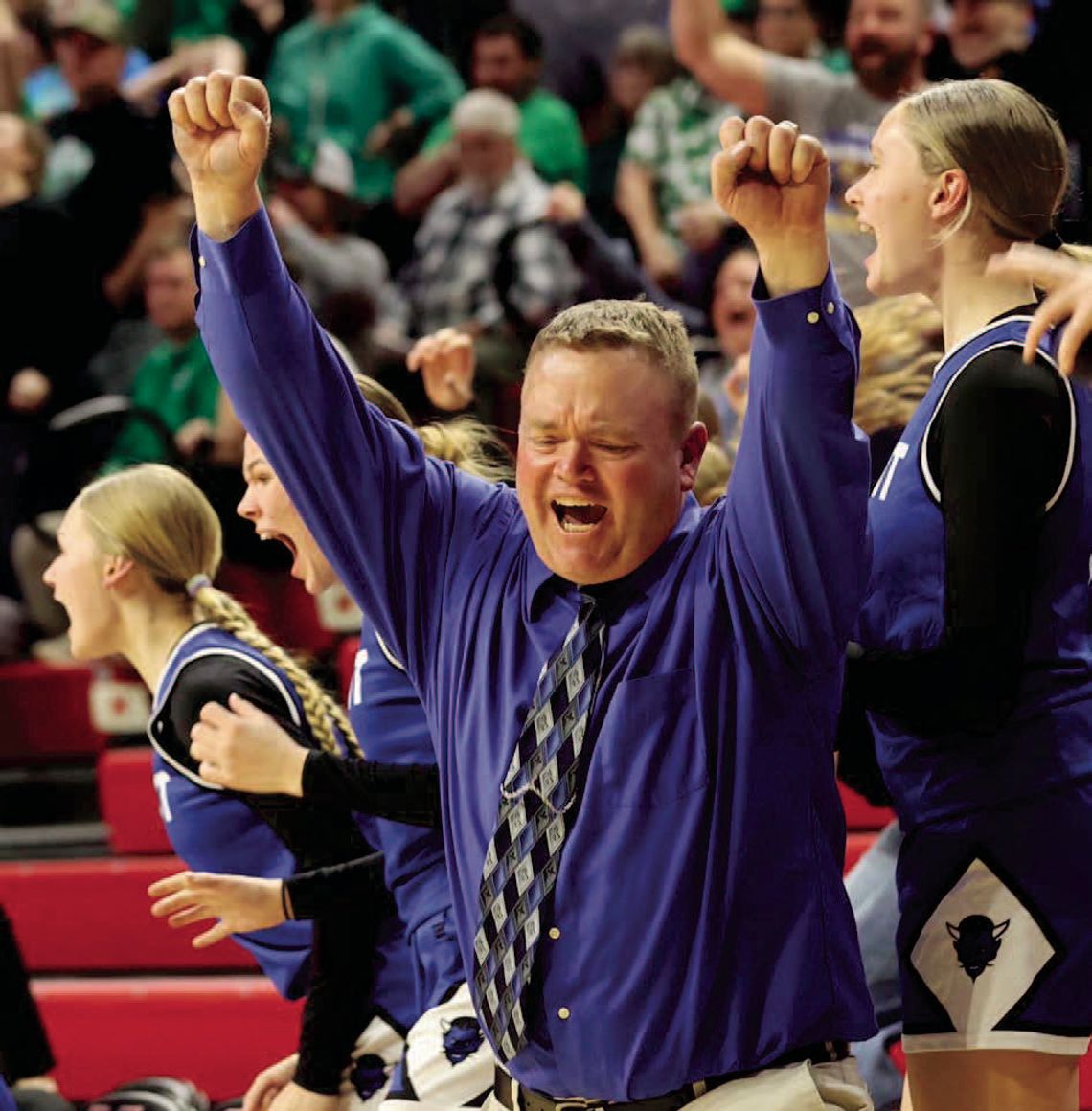 The Wynot Lady Blue Devils