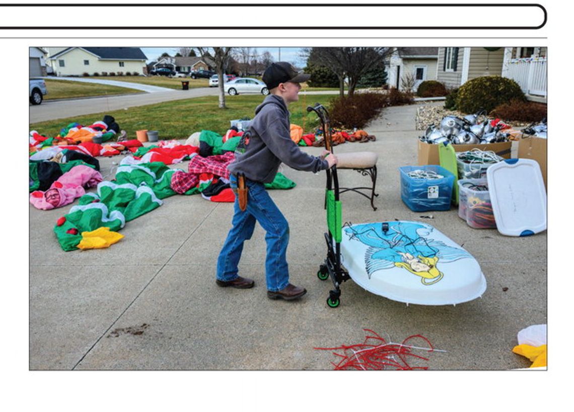 Wheels Christmas decorations