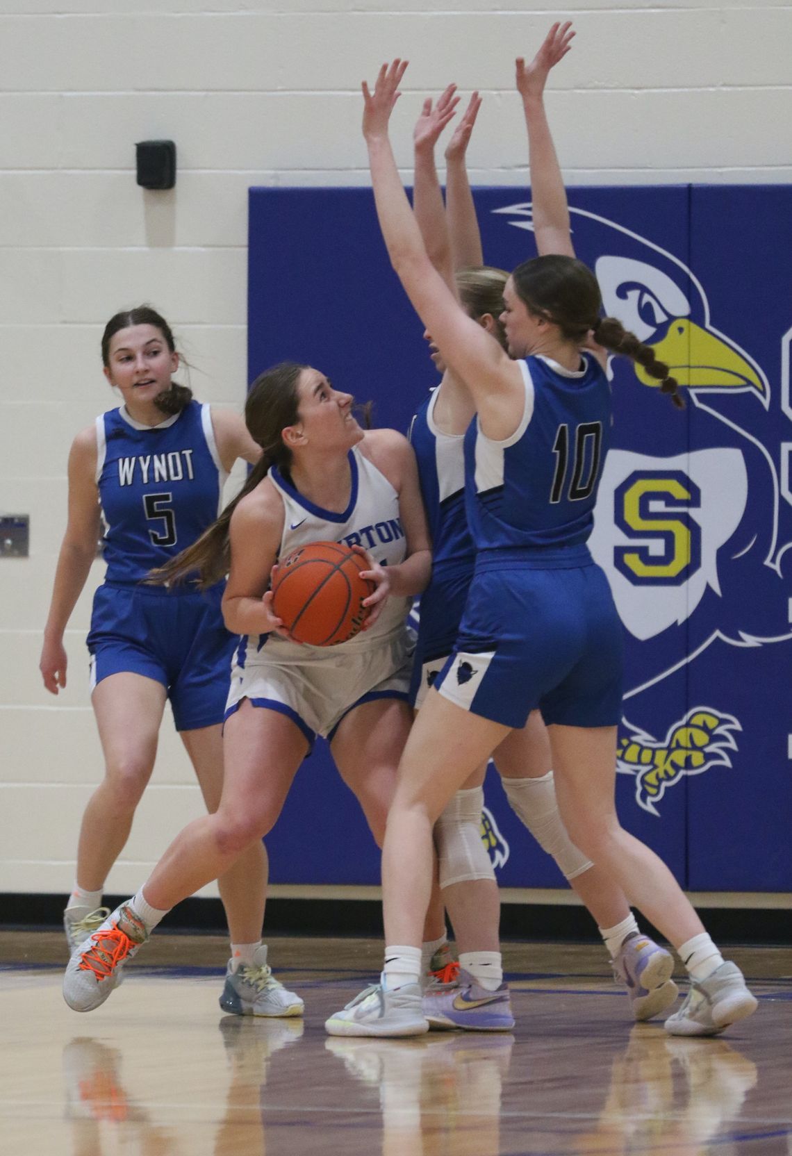 Wynot Girls Basketball District Basketball