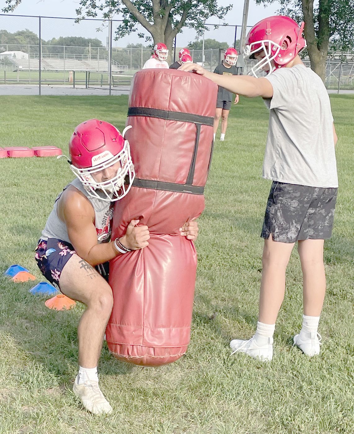 Youth, high school football teams prep for season