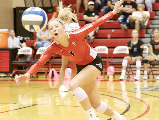 Meredith McGregor (above) and Laney Kathol (right) both competed in Saturday’s Northeast Nebraska All Star volleyball game at Northeast Community College. A game story can be found on page eight of this week’s Cedar County News. More All Star basketba