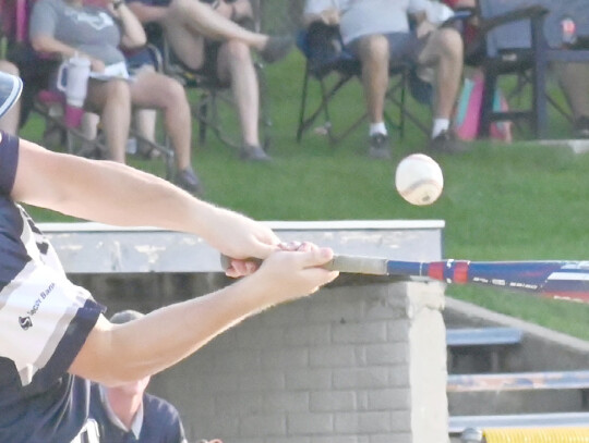 The Hartington American Legion Seniors defeated Wisner-Pilger-Howells- Dodge in Friday’s Area 1 Tournament game at Felber Park. (Above) Breiton Whitmire slides head first into third base to try and beat the tag by Wisner-Pilger-Howells-Dodge’s Aiden M